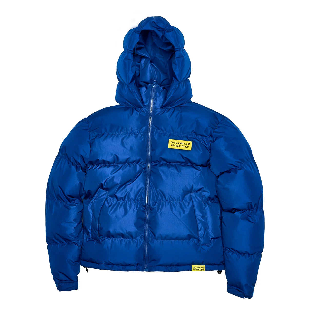 ALOCS Puffer Jacket Blue ALOCS Puffer Jacket Blue