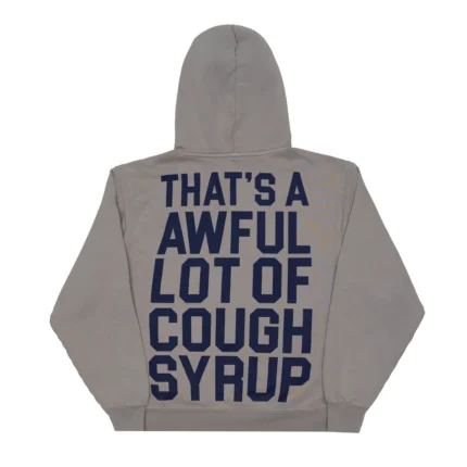 Grey & Blue Classic Hoodie f