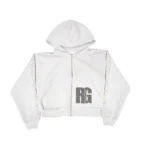Rich Girls Crop Hoodie