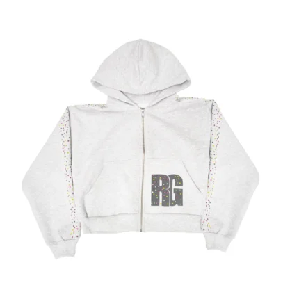 Rich Girls Crop Hoodie